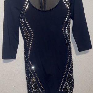 mini sexy and elegant dress like new!!